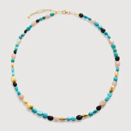Rio Multi Gemstone Beaded Necklace