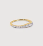 Riva Pavé Diamond Stacking Ring
