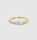 Riva Pavé Diamond Stacking Ring