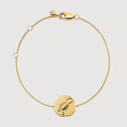 Scorpio Zodiac Chain Bracelet