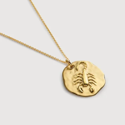 Scorpio Zodiac Chain Necklace