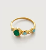 Siren Bezel Multi Gemstone Ring
