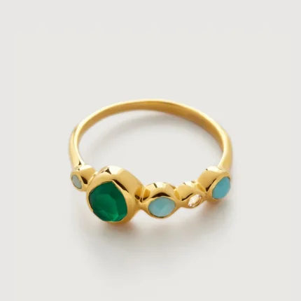 Siren Bezel Multi Gemstone Ring