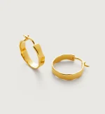 Siren Muse Wave Small Hoop Earrings