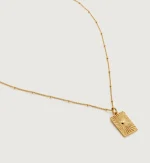 Talisman Heart Beaded Chain Necklace