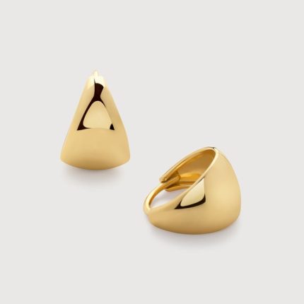 Tapered Huggie Earrings