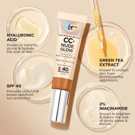 CC+ Nude Glow Lightweight Foundation