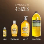 Cleansing And Softening Refillable Shower Oil With Almond Oil