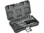 Halfords 1-4 Inch 25 Piece Drive Metric Socket Set