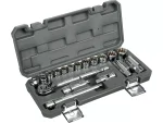 Halfords 18 Piece 3-8 Inch Drive Imperial Socket Set