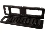 Halfords Advanced 10 Piece 3-8 Inch Drive Impact Deep Socket Rail Set