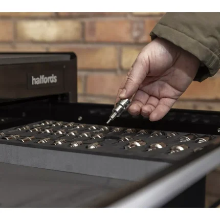 Halfords Advanced 36 Piece Bit Socket Set Modular Tray