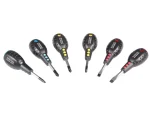 Halfords Advanced 6 Piece Stubby Screwdriver Set