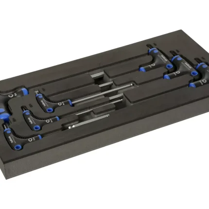 Halfords Advanced 7 Piece T-Handle Hex Set Modular Tray
