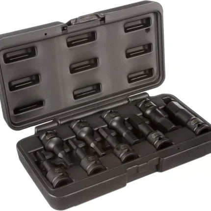 Halfords Advanced 9 Piece Impact Hex Set 1-2 Inch Drive