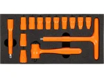 Halfords Advanced EV 1000V Insulated 14 Piece 3-8 Inch Socket Set