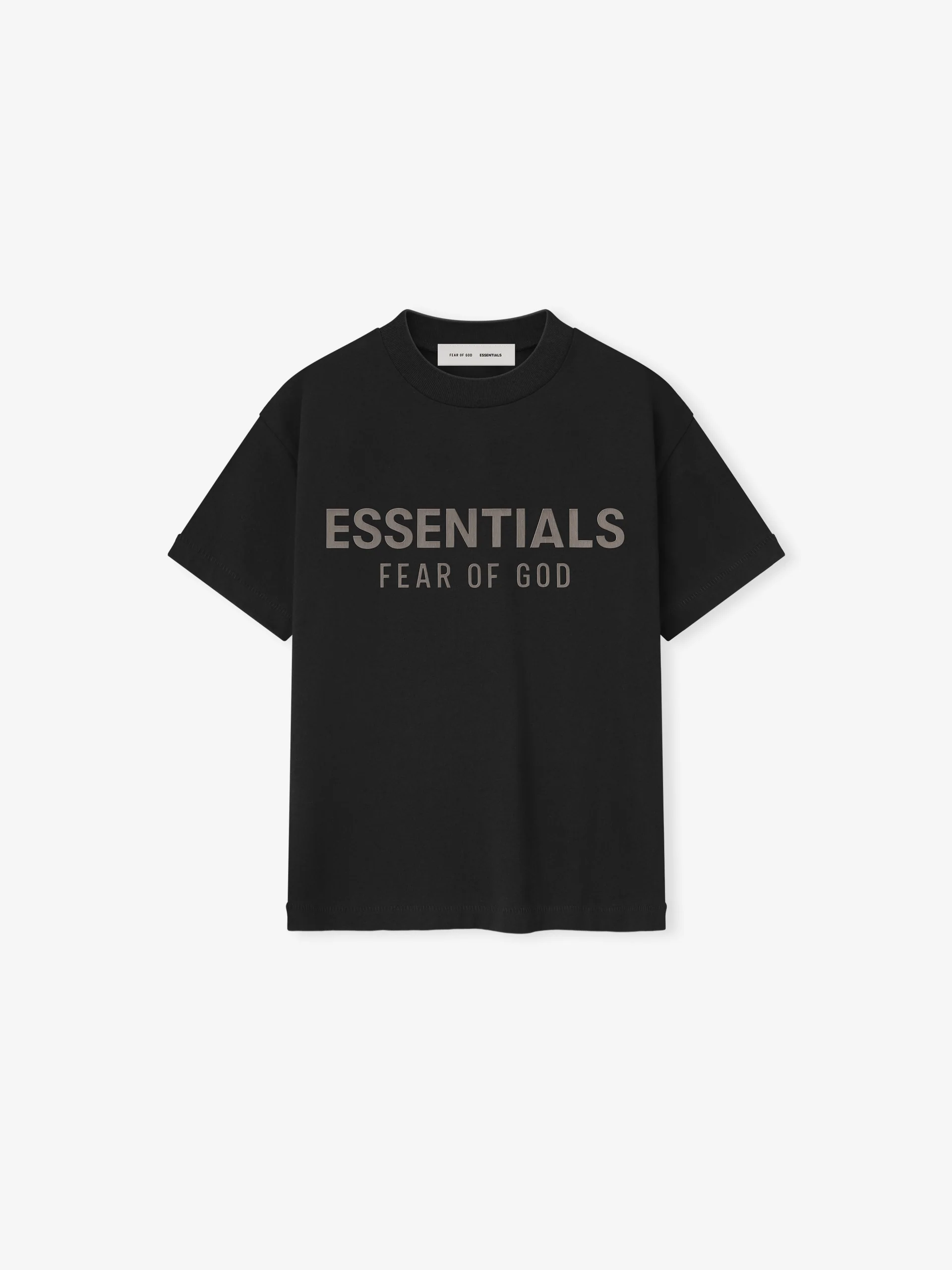 Kids Classic Crew Neck T-Shirt in Jet Black Kids Classic Crew Neck T-Shirt in Jet Black