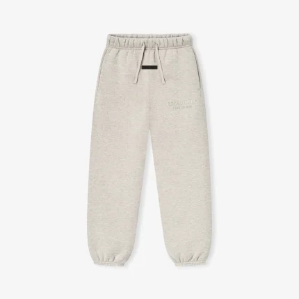 Kids Classic Fleece Sweatpant in Heather Stone