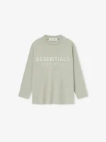 Kids Classic Long Sleeve T-Shirt in Abbey Stone