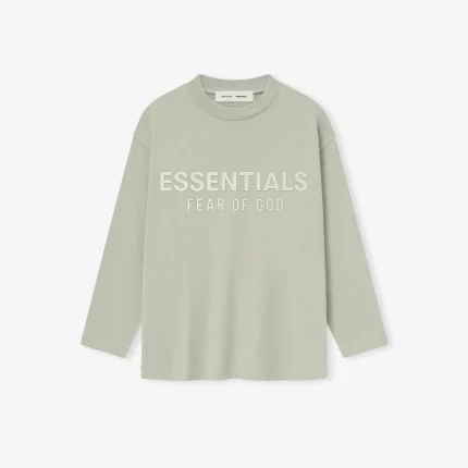 Kids Classic Long Sleeve T-Shirt in Abbey Stone