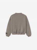 Kids Fleece Crewneck in Homestead Heather