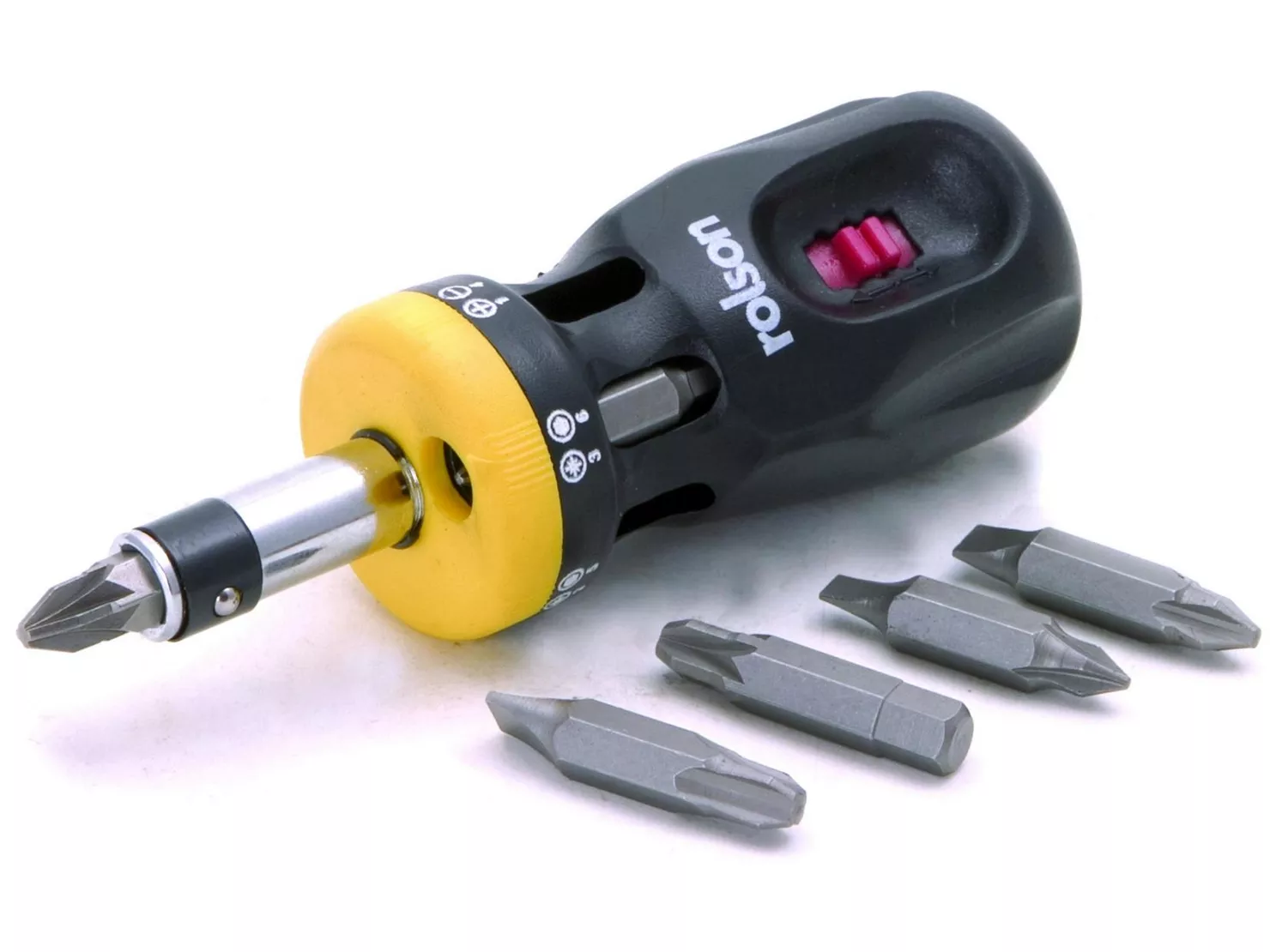 Rolson 12 in 1 Stubby Ratchet Screw Driver Rolson 12 in 1 Stubby Ratchet Screw Driver