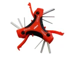 Rolson Folding Triangle Hex Key Set