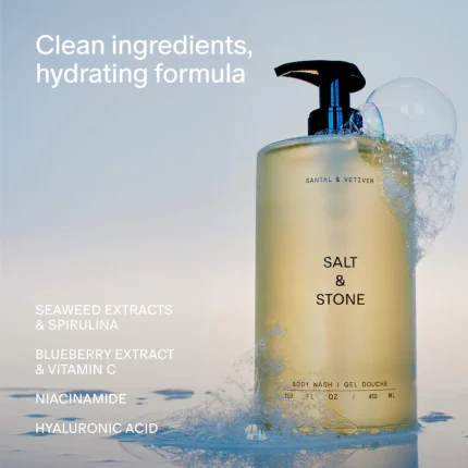 Salt & Stone Santal & Vetiver Refillable Body Wash