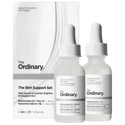 The Skin Support Set with Niacinamide