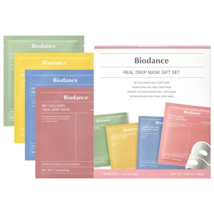 Biodance Real Deep Mask Gift Set - 4 Masks