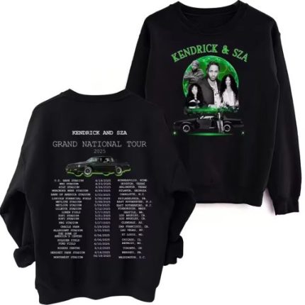 Kendrick Lamar & SZA Grand National Tour Sweatshirt 2026